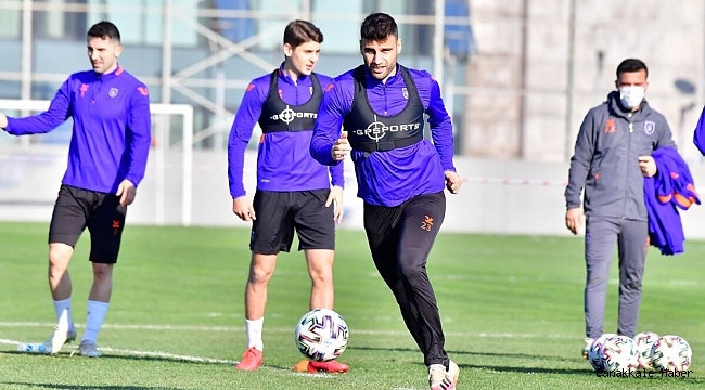 Başakşehir, Alanyaspor maçı hazırlıklarını sürdürdü