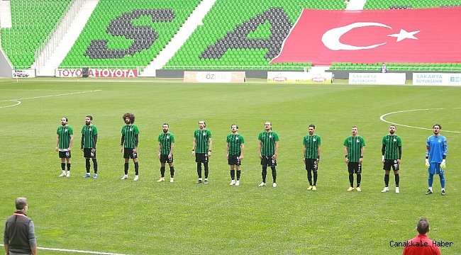 Sakaryaspor'un yenilmezlik serisi 5 hafta sonra bozuldu