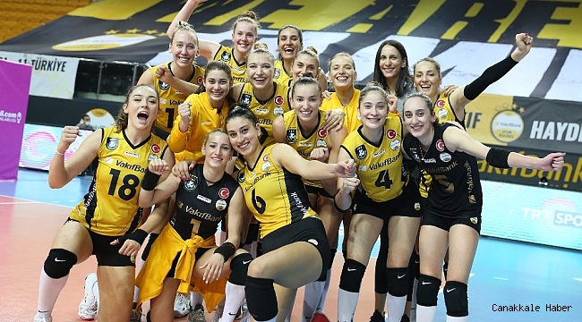 VakıfBank'tan 2020'de 47 maçta 45 galibiyet