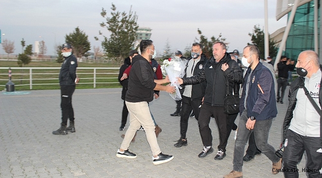 Beşiktaş Hatay'a geldi