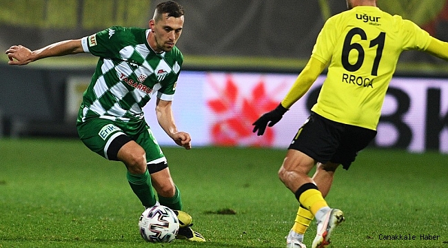 Bursaspor'da en çok süreyi Burak Altıparmak aldı