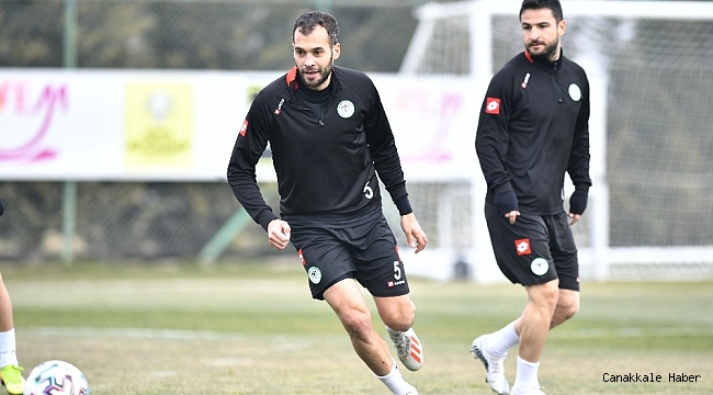 Konyaspor, Karagümrük maçı hazırlıklarına başladı