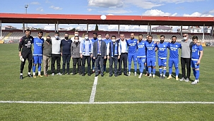 Bigaspor kampına moral ziyareti