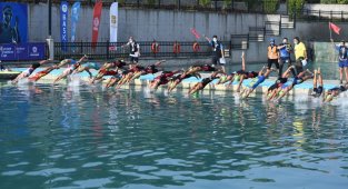 Balıkesir'de triatlon heyecanı