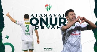 Bursaspor, Onur Atasayar'la yeniden anlaşmaya vardı