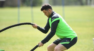 Bursaspor yeni sezon hazırlıklarına Bolu'da devam ediyor