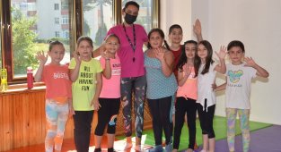 Cimnastik kursu minik sporcular tarafından yoğun ilgi görüyor