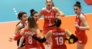 FIVB U20 Dünya Şampiyonası: Türkiye: 1 - Belarus: 3