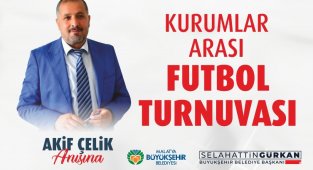 Malatya'da kurumlar arası voleybol ve futbol turnuvası