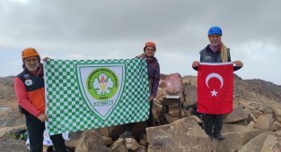Manisa BBSK'lı dağcılardan önemli tırmanış