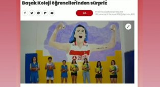Meryem Boz'dan Başak Koleji gençlerine teşekkür mesajı