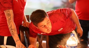 Sivasspor'da Armin Djerlek'e sürpriz doğum günü