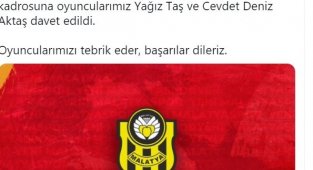 Yeni Malatyasporlu genç futbolculara milli davet