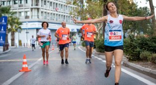 9 Eylül İzmir Yarı Maratonu'na rekor katılım