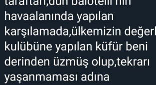 Adana Demirspor Başkanı Murat Sancak, Fenerbahçe'den özür diledi