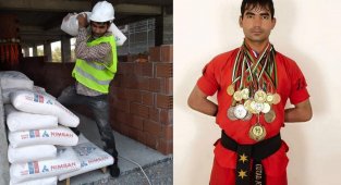 Afganistan'ın kick boks şampiyonu, Erzincan'da inşaatlarda çalışarak geçimini sürdürüyor