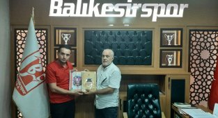 Gazeteciler Cemiyetinden Balıkesirspor'a ziyaret