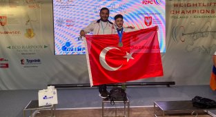 Kahramankazanlı Yasin, hem rekortmen hem Avrupa şampiyonu