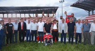 Karadeniz'in Kırkpınar'ı nefes kesti