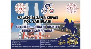 Malazgirt Zafer Kupası için 142,5 kilometre pedal çevrilecek