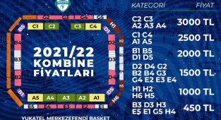 Merkezefendi Basket'te kombine satışları başladı