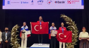 Milli tekvandocular Avrupa şampiyonu oldu