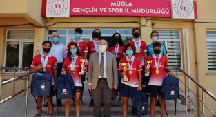 Muğla Gençlik ve Spor Kulübü Türkiye şampiyonu