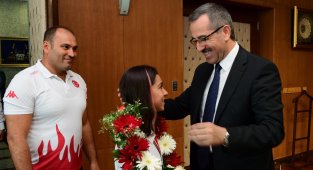 Sevilay, Olimpiyat'ta mücadele edecek