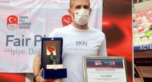 Sivassporlu Pedro Henrique'ye Fair Play ödülü