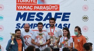 Yamaç Paraşütü Mesafe Şampiyonası sona erdi