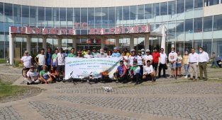 Yeşil Pedallar Bisiklet Turu Burhaniye'de tamamlandı