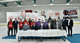 'Buzda Satranç Projesi'nde imzalar atıldı