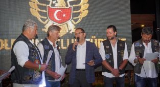 6. Uluslararası Gold Wing Türkiye buluşması gala gecesiyle sona erdi
