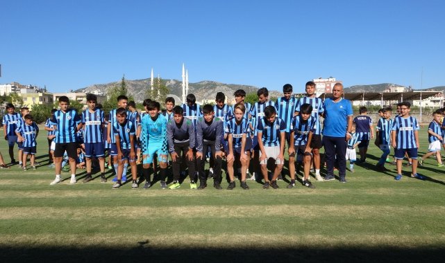Adana Demirspor Süper Lig'e çıkınca çocuklar futbol okuluna akın etti