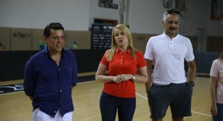 Başkan Doğa'dan Y. Merkezefendi Belediyesi Denizli Baskete moral ziyareti