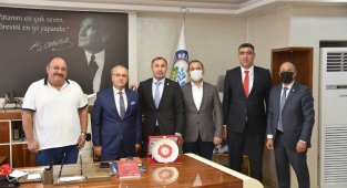 Başkan Kayda, Judo Federasyonu Başkanını ağırladı