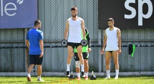Bursaspor'da Altınordu maçının taktik idmanı yapıldı