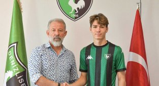 Denizlispor genç yetenek ile profesyonel sözleşme imzaladı