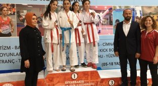 Diyarbakır'da karate turnuvası yapıldı