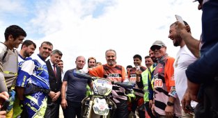 Enduro tutkunları Bursa'da buluştu