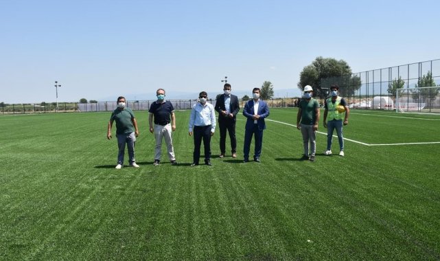 Manisa'da amatör kulüplere saha desteği