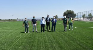 Manisa'da amatör kulüplere saha desteği