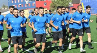 Mardin 1969 Spor'da Modafen maçı mesaisi