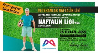 Mersin Büyükşehir Belediyesi 'Veteranlar Naftalin Ligi' düzenliyor