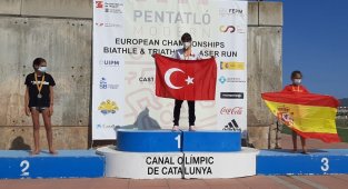Milli pentatloncular, Biathle Triathle Avrupa Şampiyonası'na damga vurdu