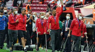 Şampiyon Ampute Futbol Milli Takımı, Galatasaray - Göztepe maçında