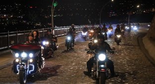 Seyir Tepesinde motorcu rüzgarı esti