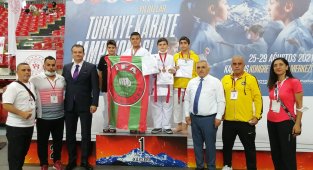 Süleymanpaşalı genç sporcular madalyalara ambargo koydu