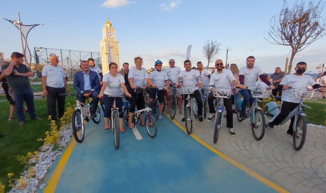 Tekirdağ'da bisiklet turu