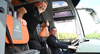 Başkan Erdoğan direksiyonda, Bigaspor Biga için yollarda